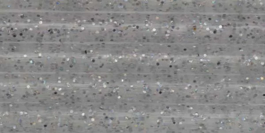 Fishing lure tube strands in silver-gray glitter