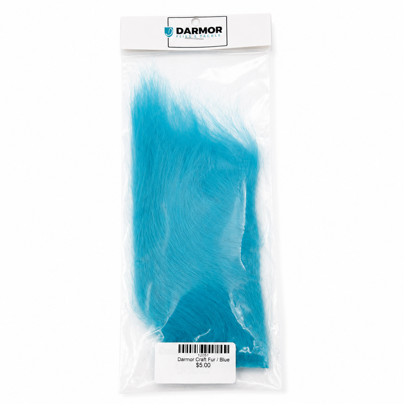 Load image into Gallery viewer, Craft fur bundle in clear bag, blue strands
