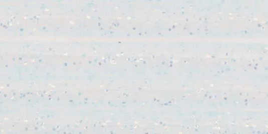 Fishing lure tube strands in white with light glitter speckles