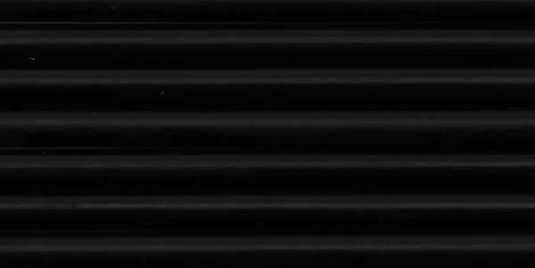 Fishing lure tube strands in black