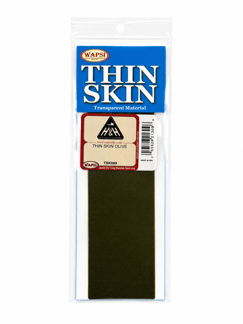 Load image into Gallery viewer, Wapsi Thin Skin olive transparent material sheet in sealed packet
