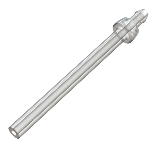 Clear Pro Microtube with cap end, single tube view