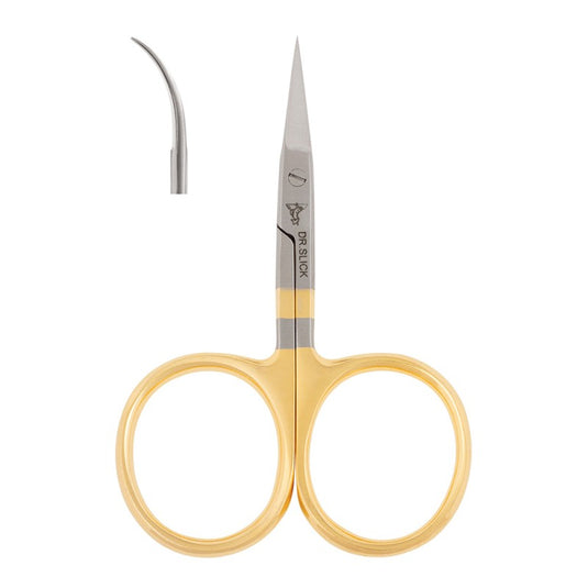 Dr. Slick Iris Curved Scissors 3.5 inch