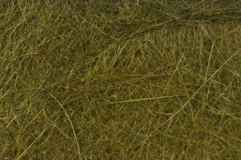 Load image into Gallery viewer, Dubbing fibers in olive green, fine and fluffy
