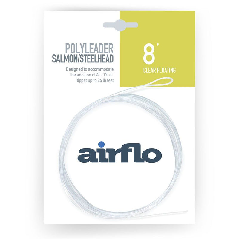 Load image into Gallery viewer, Polyleader fishing line, clear floating, 8 ft
