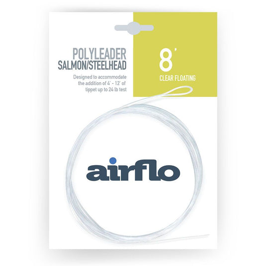 Polyleader fishing line, clear floating, 8 ft