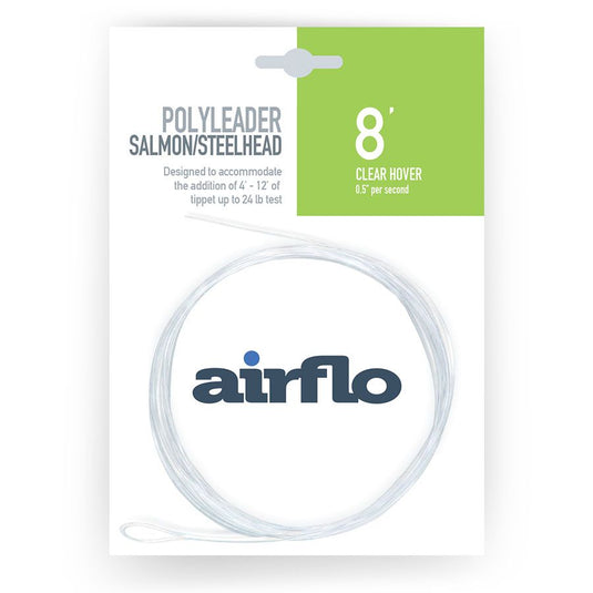 Polyleader fishing line, clear hover, 8 ft