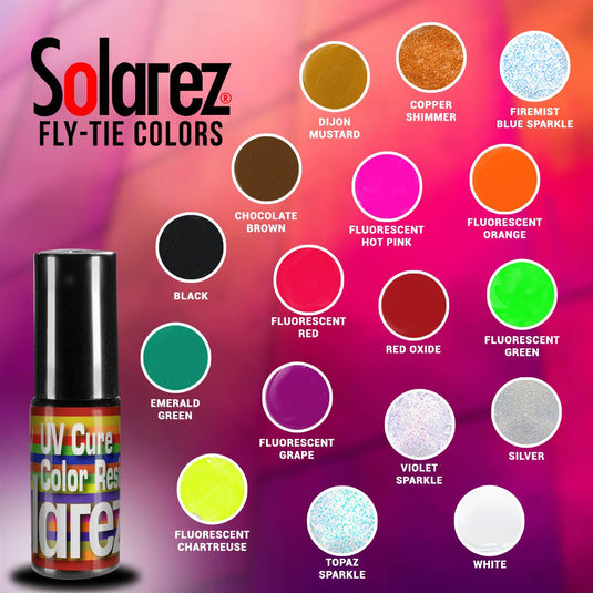 Fluorescent hot pink UV cure color resin vial with black cap