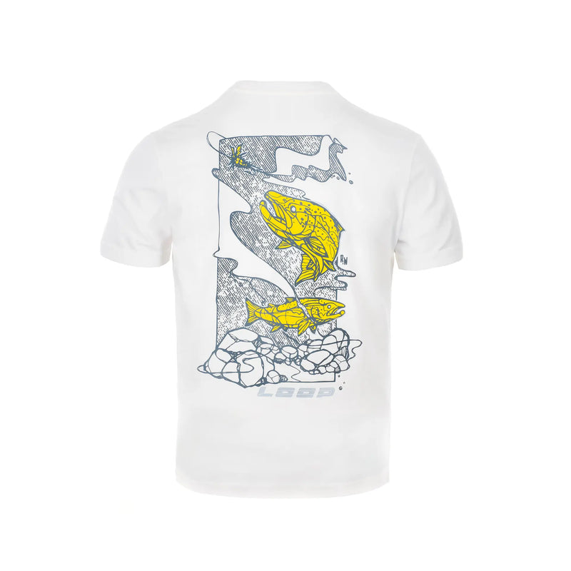 Load image into Gallery viewer, Loop Men's Logo T-Shirt Atlantic Salmon
