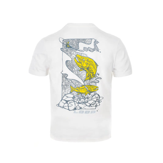 Loop Men's Logo T-Shirt Atlantic Salmon