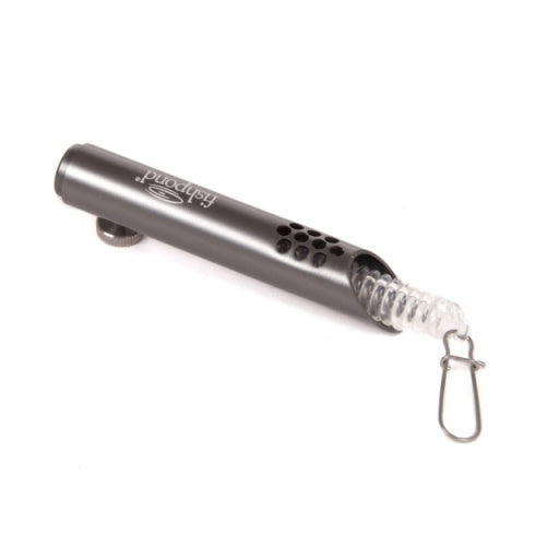 Load image into Gallery viewer, Gunmetal 360 swivel retractor with retractable line and metal clip
