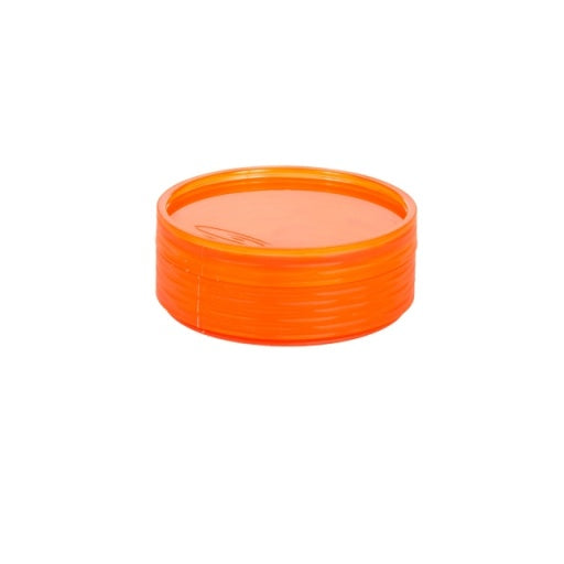 Load image into Gallery viewer, Fishpond Fly Puck orange closed lid container

