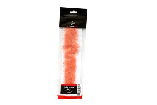 Salty flash brush, long-length fibers, orange